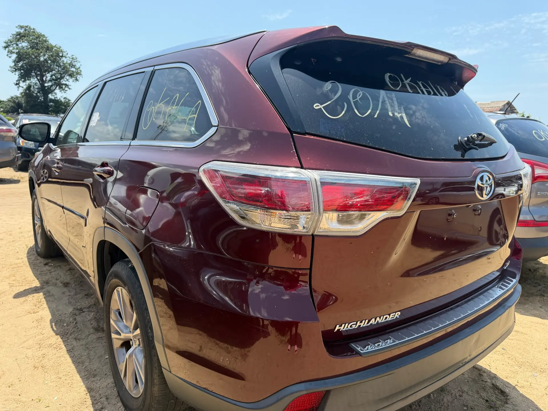 Toyota Highlander Xle 2015