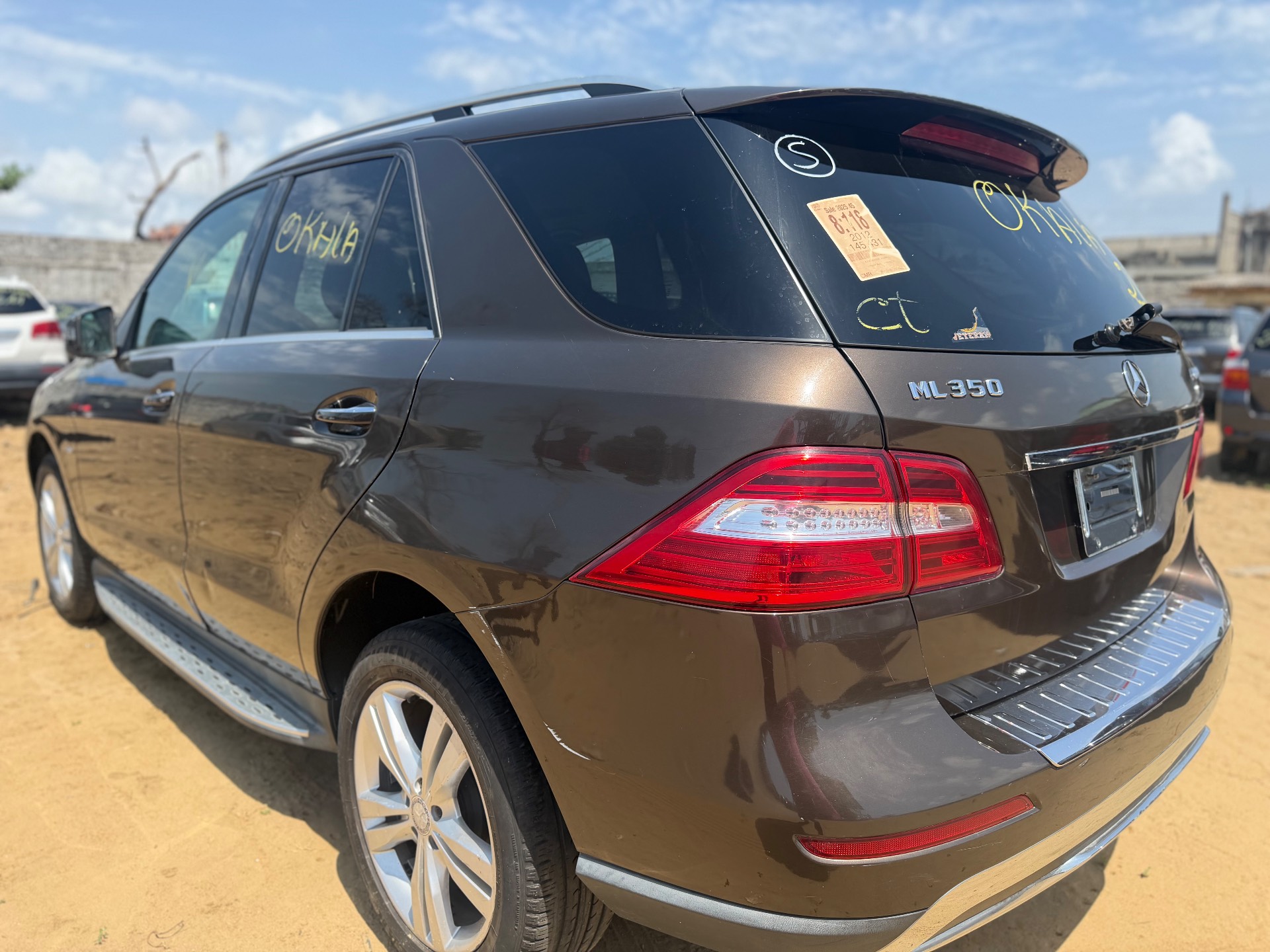 MERCEDES-BENZ ML350 2012
