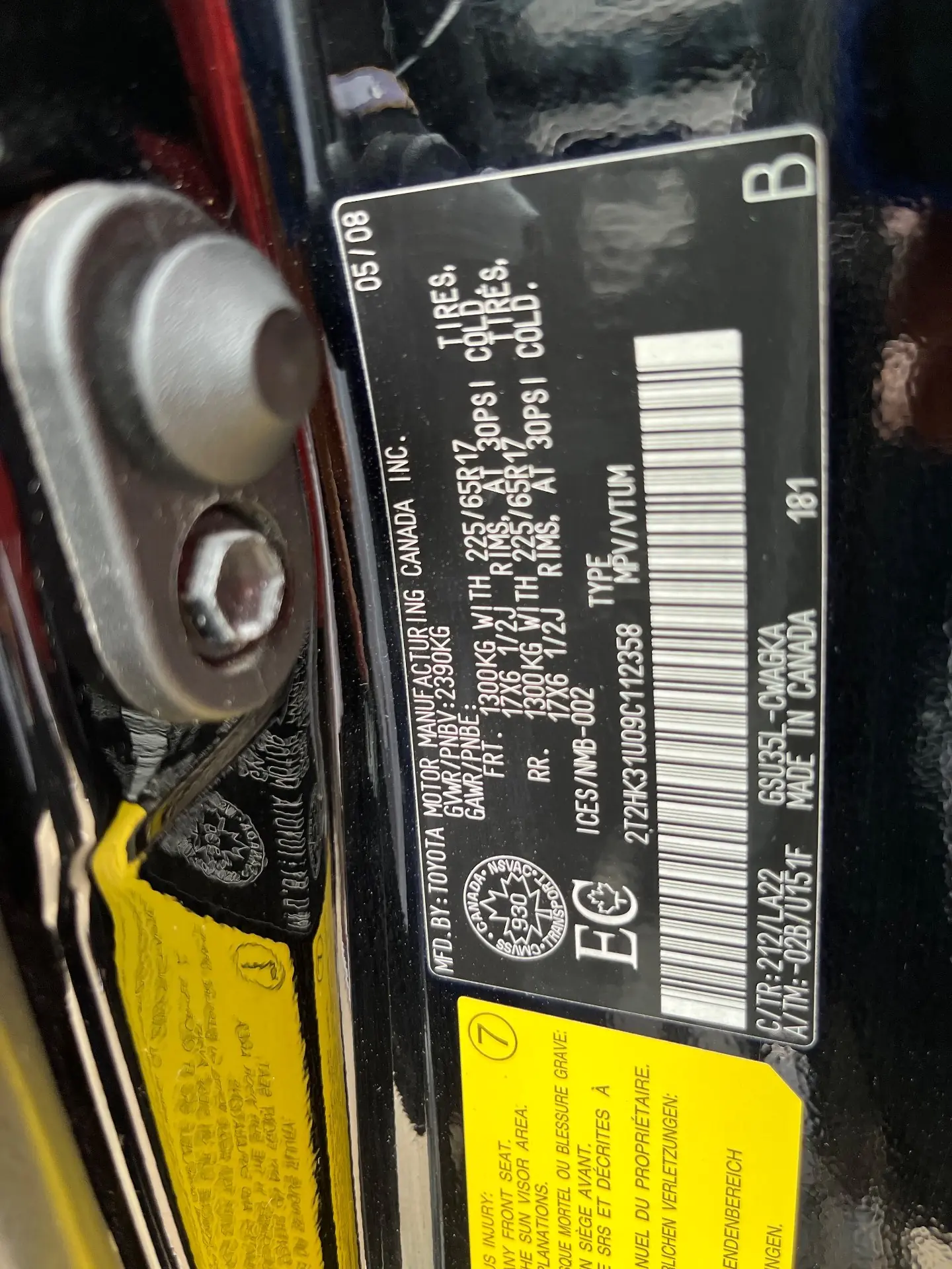 Lexus RX350 2008
